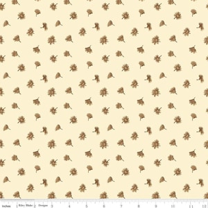 Seeds of Glory - BTHY - Aster Cream - Buttermilk Basin By Stacy West for Riley Blake Designs - C10367 - Cream - Custom Cuts Available
