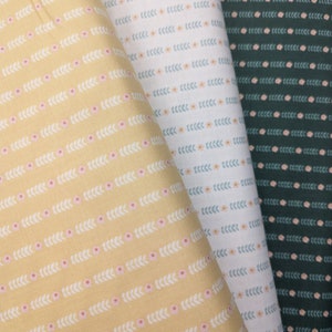 Emma Gown by Citrus and Mint for Riley Blake Designs - C12215 -  Yellow -Cream- Green  - Sold by the Half Yard