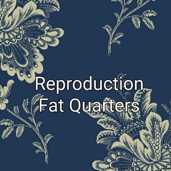 Reproduction Fabrics -  Build Your Own FQ  Bundle - Out of Print Fabrics