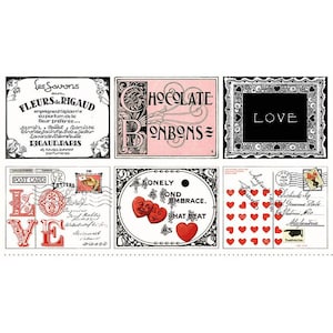 Painel de jogo americano Be Mine Valentine - J. Wecker Frisch para Riley Blake Designs