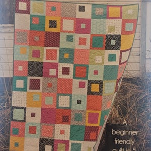 Tango Quilt Pattern - Crib  to King Size Quilts - Cluck Cluck Sew -Beginner and Fat Quarter Friendly