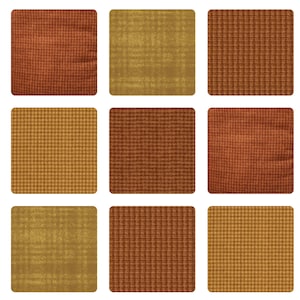 Orange and Gold Flannel - Build Your Own FQ Bundle - by Bonnie Sullivan