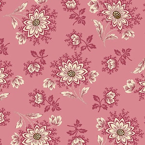 Sienna - Jody - Rose - By the Half Yard - Max and Louise for Andover Fabrics - 688 - E