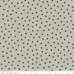 Best of She Who Sews  - Baby Button Toss Gray - J. Wecker Frisch - Riley Blake Designs - PD11342 - BTHY