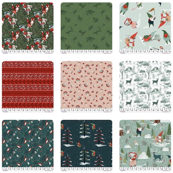 Enchanted Forest - Build Your Own Fat Quarter Bundle - Cori Dantani for Free Spirit