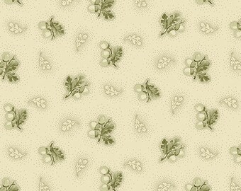 Oak and Acorn - Green - Spiced Cider by Andover Fabrics - A249G