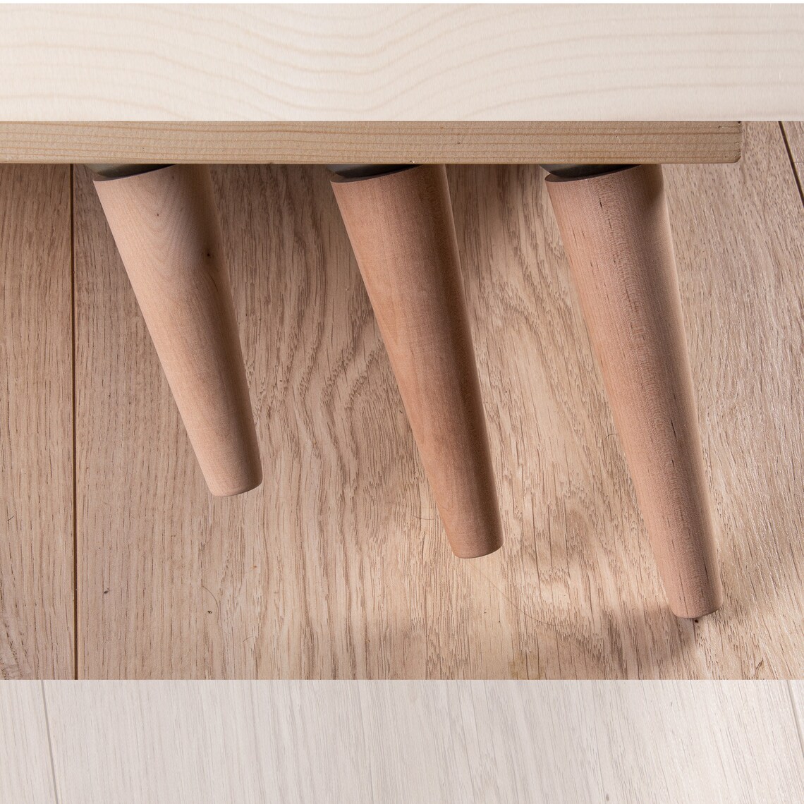 Legs 5 6 7 Set of 4 birch legs Mount Etsy