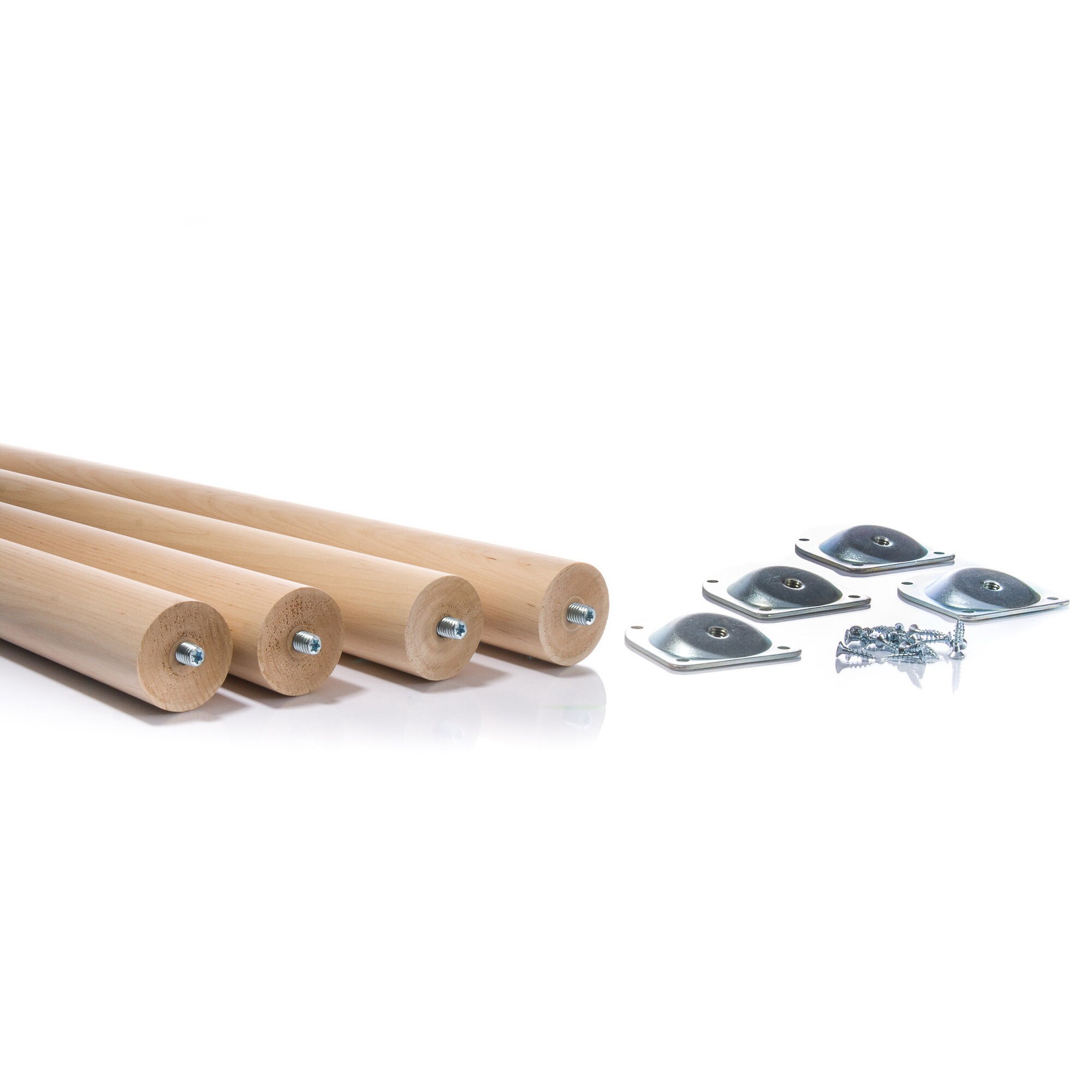 Custom Turned Mid Century Style Furniture Legs 3... Etsy