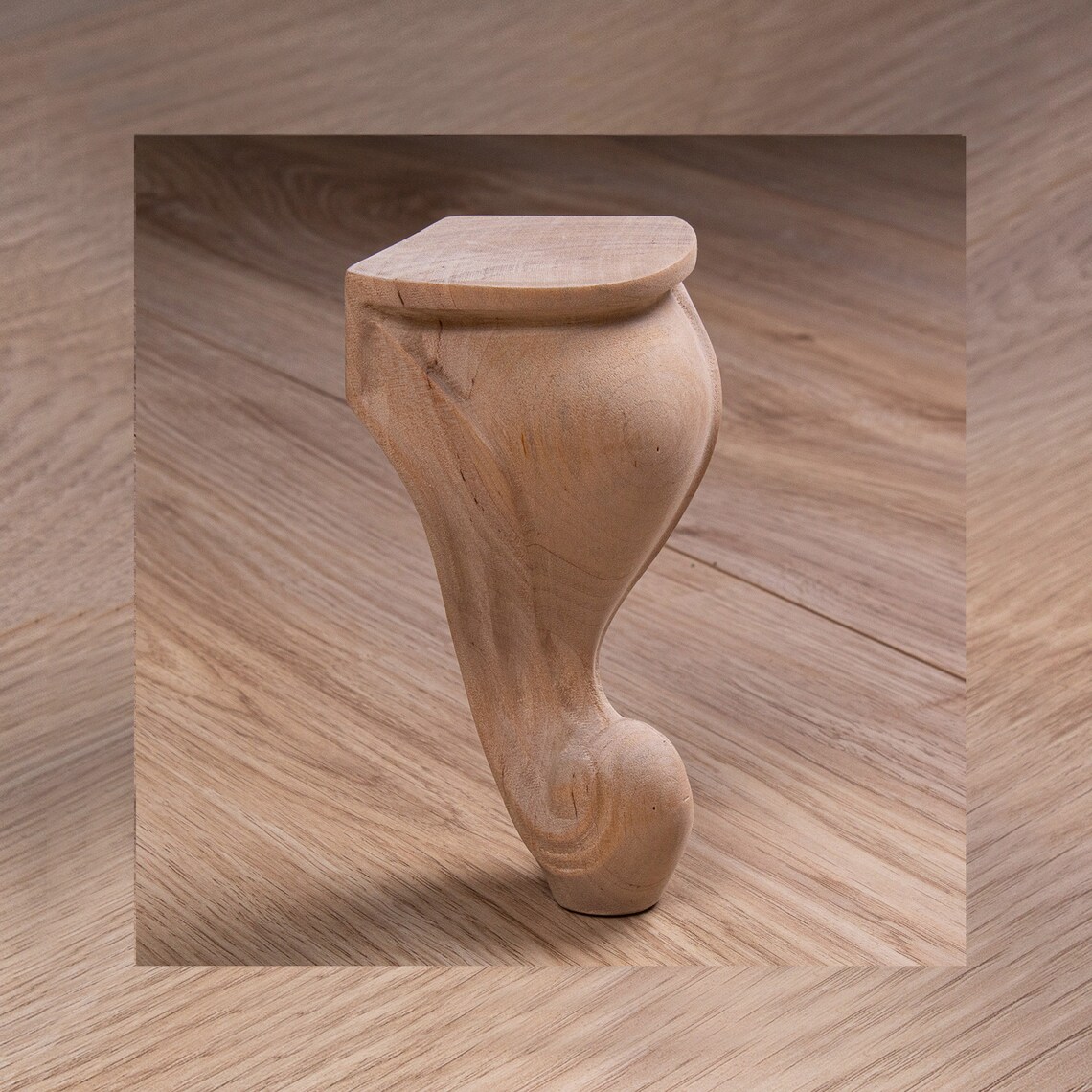 Queen Anne legs Set of 4 cabriole Furniture Leg Unfinished Etsy