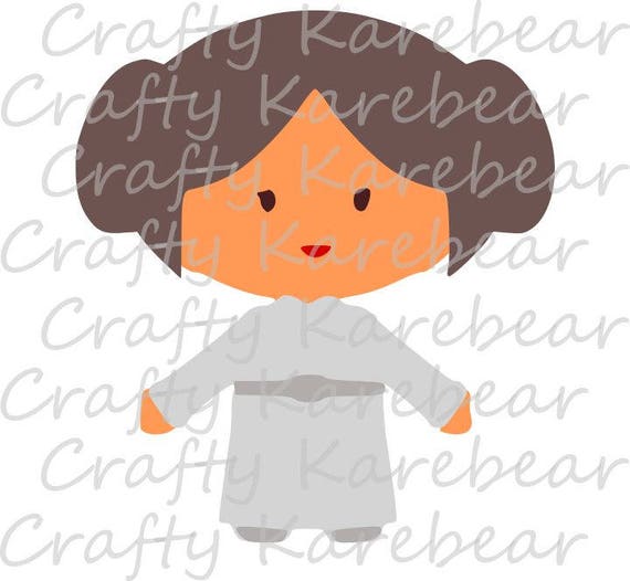 Download Princess Leia Svg Digital Download Etsy