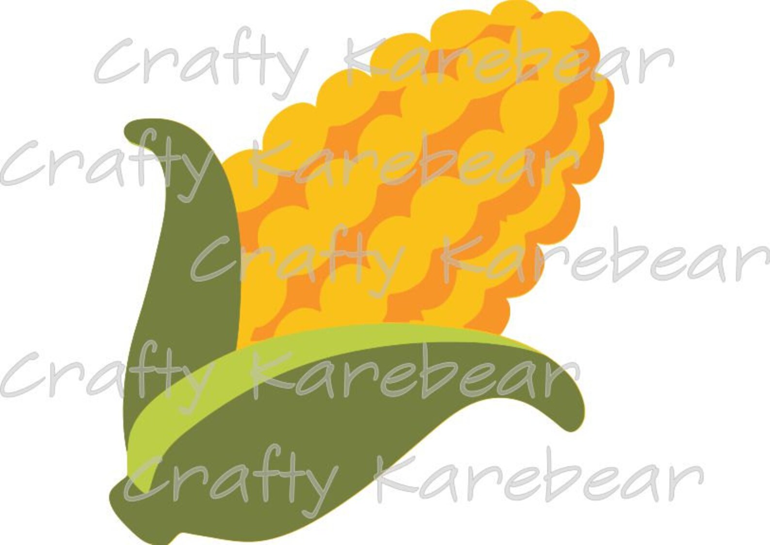 Corn Emoji SVG and DXF Digital File Download Etsy