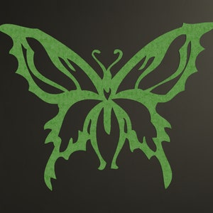DXF EPS cnc FILES to cut plasma laser clipart butterfly