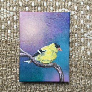 American Goldfinch on a Branch