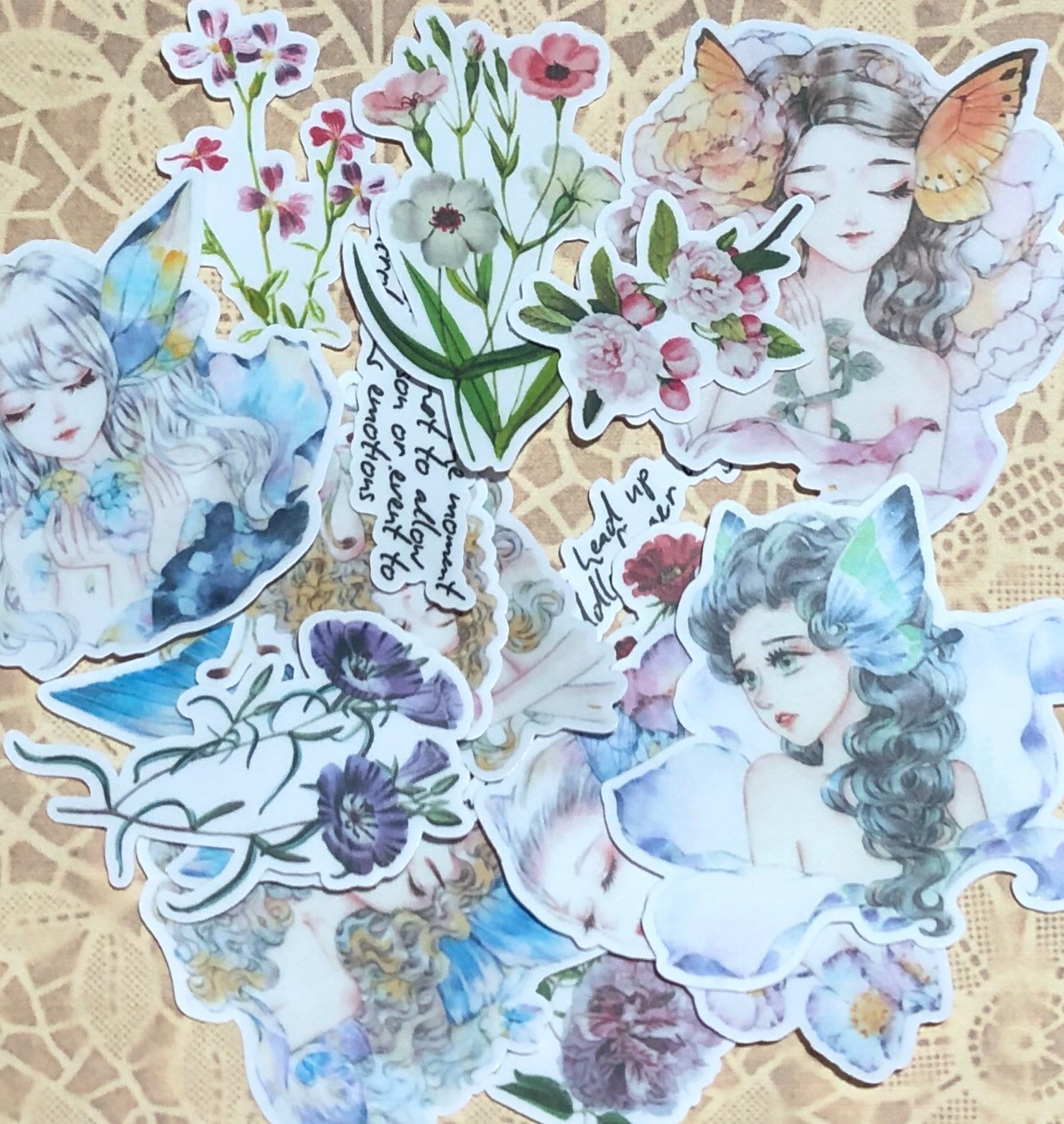 Rice Stickers Vellum Stickers Paper Stickers Stickers, Journaling