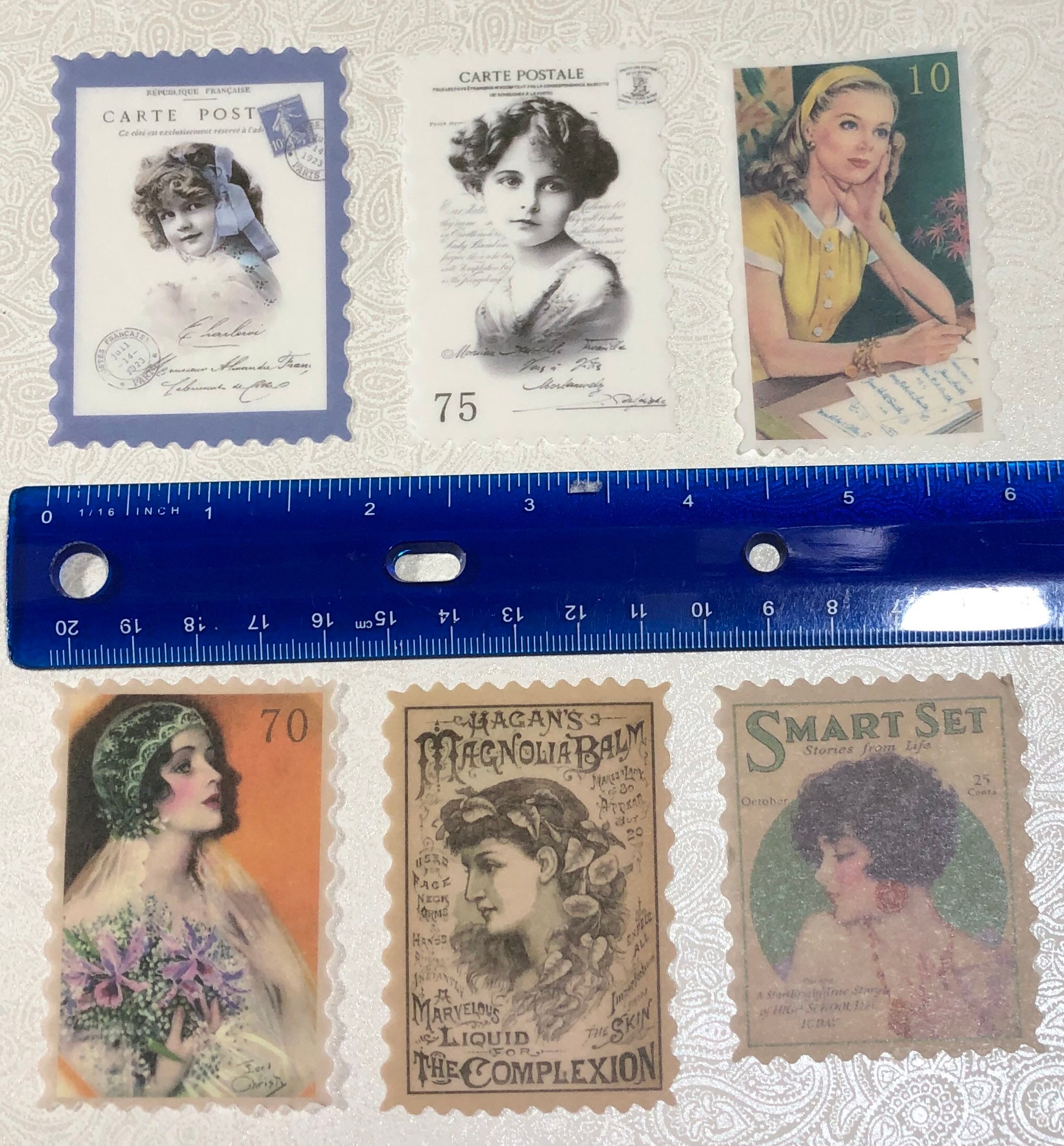 Stickers Rice Vellum Paper Journaling Embellishments