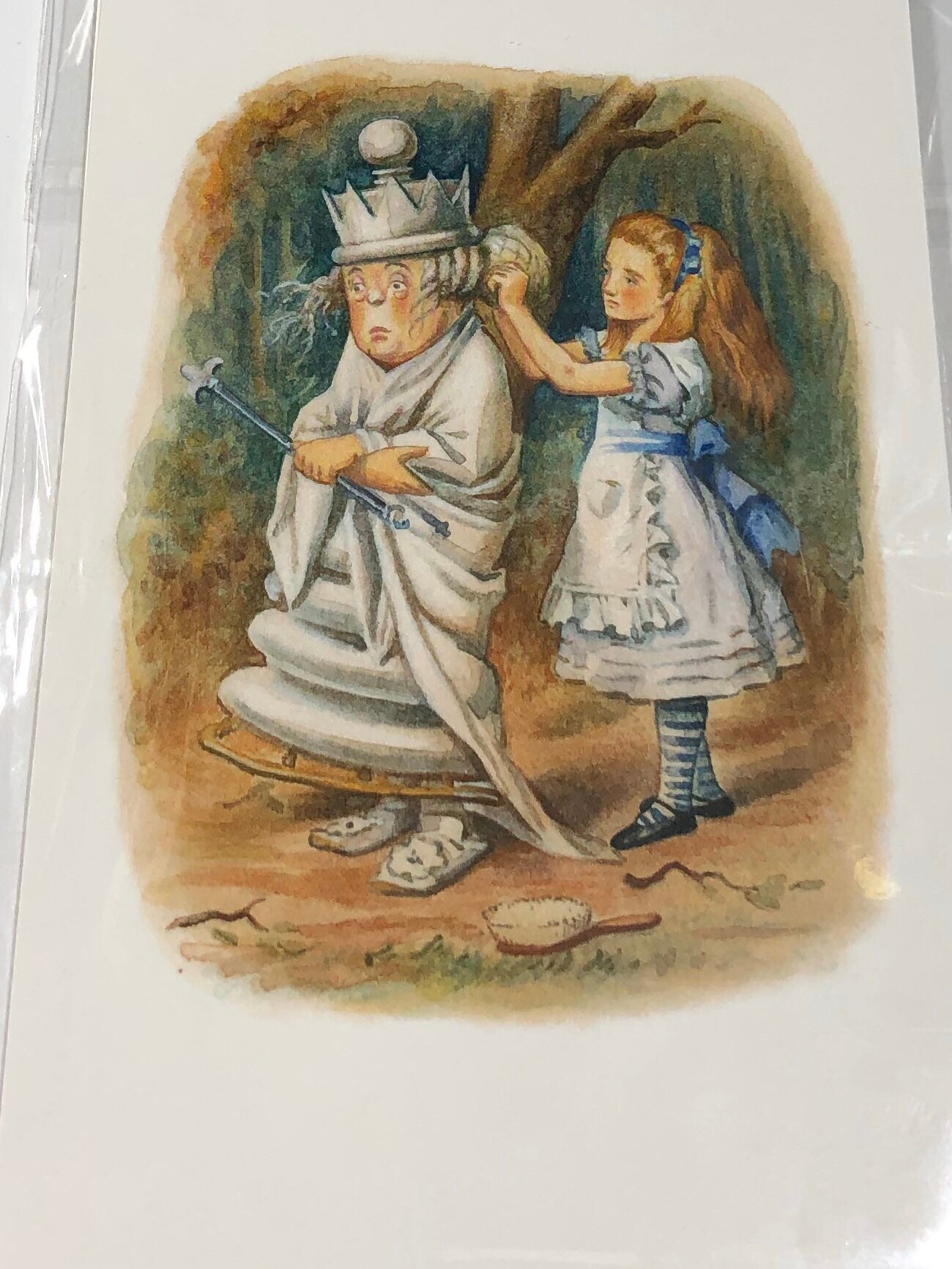 Alice in Wonderland Unused post cards