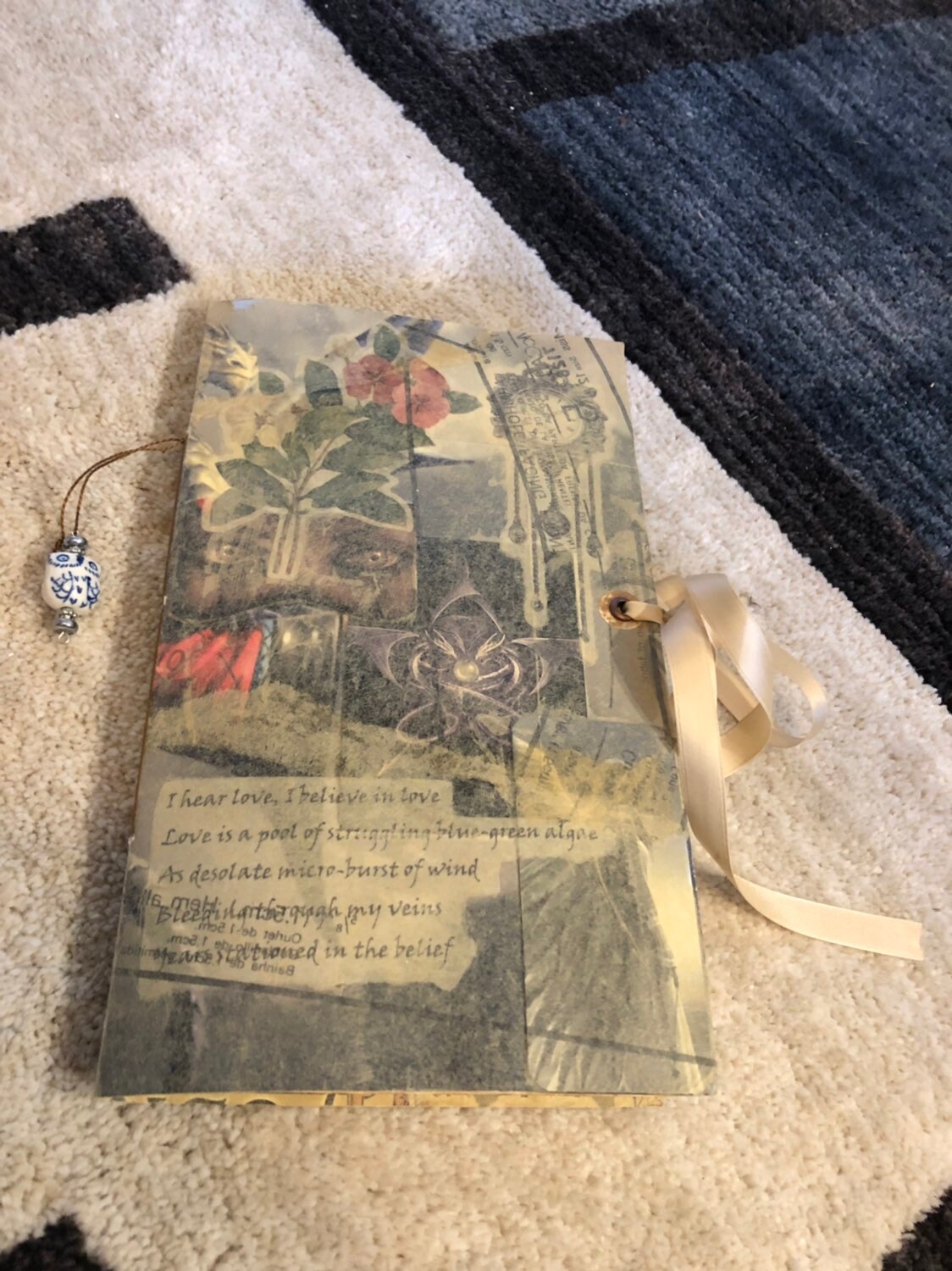 Collage Junk Journal, Glue Book, Friend Book