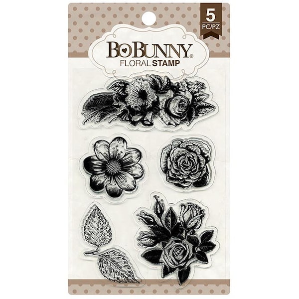 Stamp - Bo Bunny - 12105894 - Floral