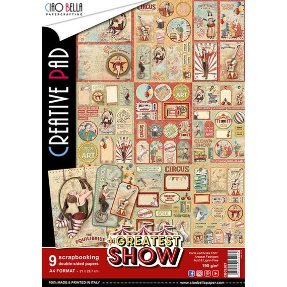 Ciao Bella A4 Double-sided Scrapbook Paper Collection the Greatest