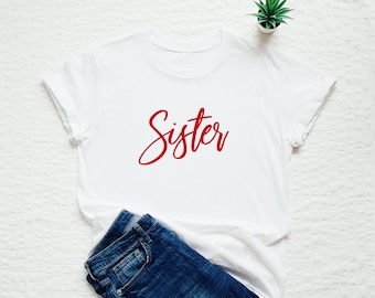 Feminist shirt, Sister T-shirt, feminism, International Women's Day tee, girls support girls, girl power, gift for her