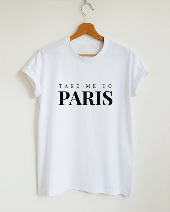 Parijs T-shirt me naar Parijs cadeau shirt of Etsy België