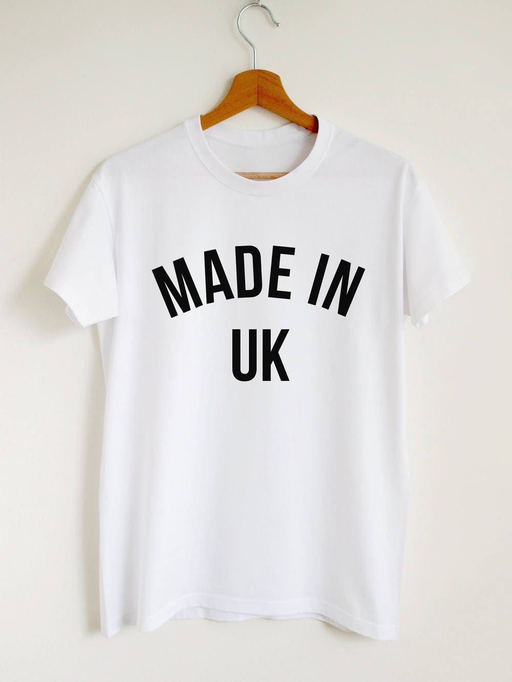 Made in UK T-shirt, funny shirt, men's women's slogan shirt, made in tee