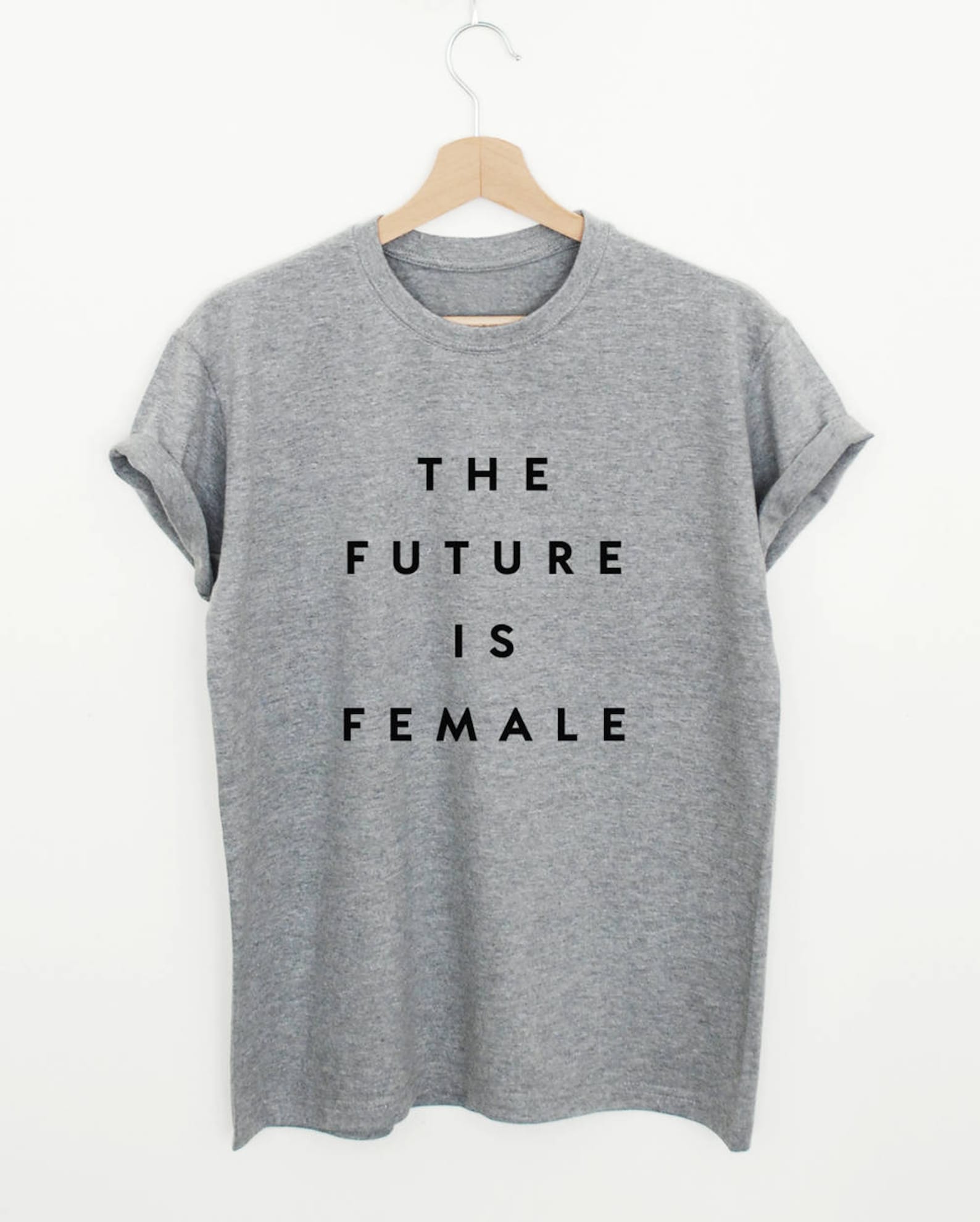 The Future is Female Tshirt, Feminist Shirt, Womens or Unisex Feminist Slogan Shirt, Future is