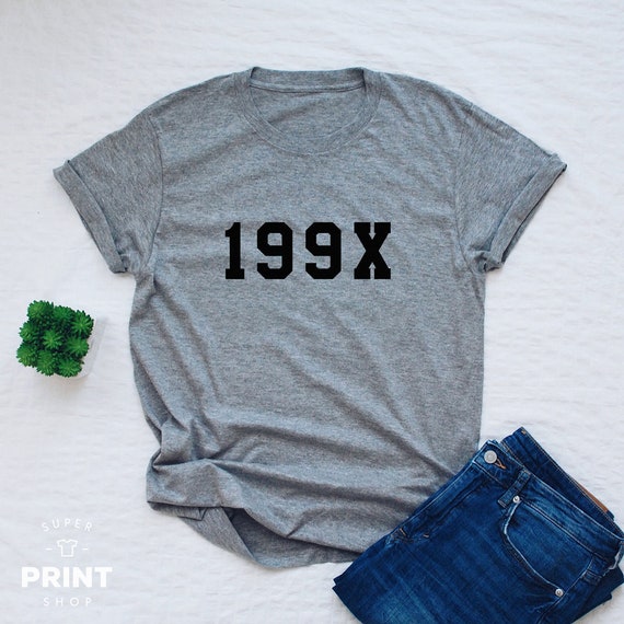 90s shirt, 199x T-shirt, 90s baby shirt, womens or unisex birthday gift tee, 199x kid shirt, hipster tumblr tshirt