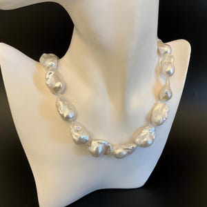 Cultured Freshwater Baroque Pearl Strand, Flameball Pearls, Ultra Baroque Pearls