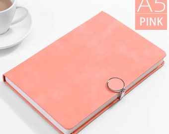 Customizable Thick A5 Notebook with Vintage Diary Design and Exquisite Workmanship