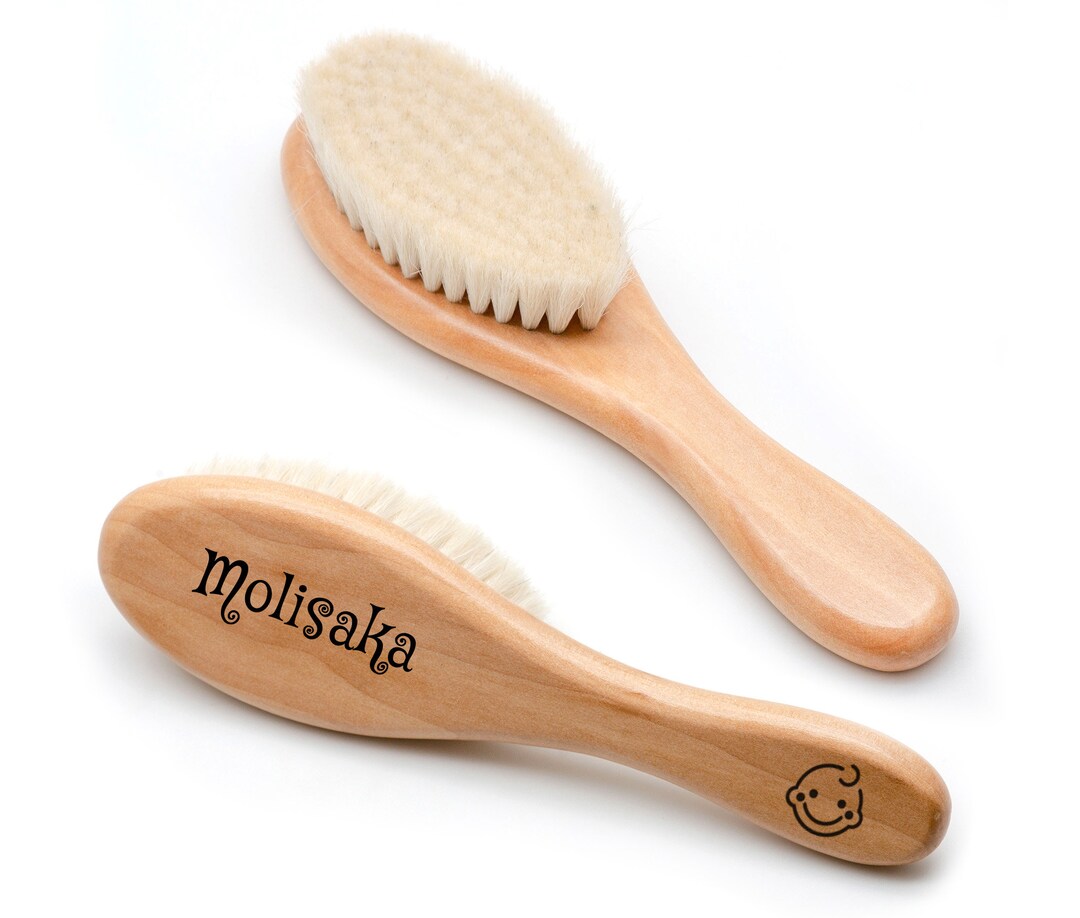 Personalized Baby Hair Brush for Newborn or Baby, Baby Shower Gift