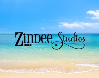Beach Scene printed Vinyl HEAT TRANSFER or ADHESIVE, htv or permanent adhesive vinyl printed vinyl