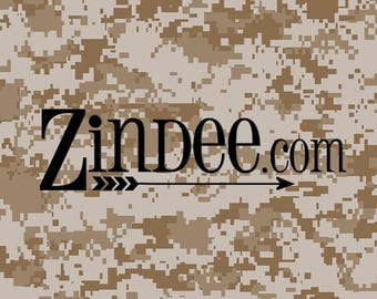 Digital camo desert Camo printed Vinyl HEAT TRANSFER or ADHESIVE, htv or permanent adhesive vinyl printed vinyl