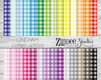 Gingham Pattern Vinyl HEAT TRANSFER or ADHESIVE, printed vinyl printed HTv printed adhesive vinyl permanent