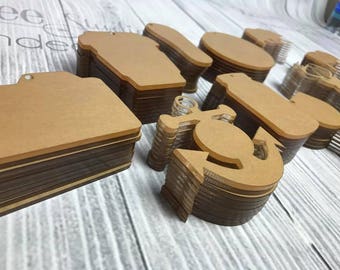 Acrylic KeyChain Blanks SET OF 10 , CLEAR Acrylic blanks, Acrylics for vinyl, Keychains for vinyl, Vinyl Blanks, Blanks for vinyl