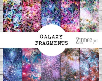 Galaxy fragments pattern Vinyl HEAT TRANSFER or ADHESIVE, htv or permanent adhesive vinyl printed vinyl