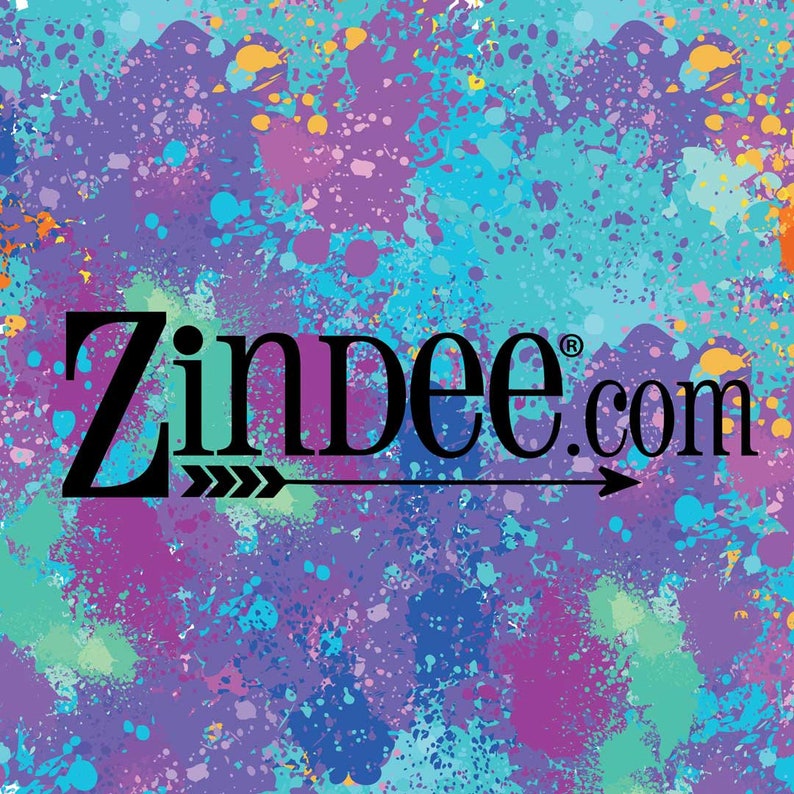 Purple and blue paint splatters printed Vinyl HEAT TRANSFER or Etsy