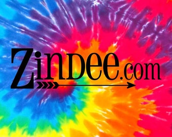 Bright tie dye printed Vinyl HEAT TRANSFER or ADHESIVE, htv or permanent adhesive vinyl printed vinyl