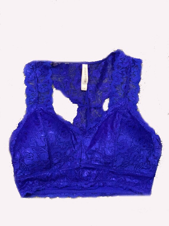royal blue bralette