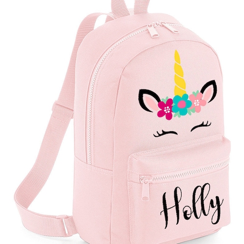 personalised unicorn backpack