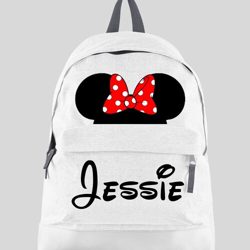 Personalised Girls Character Backpack 