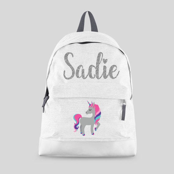 Personalised Kids Backpack Any Name Dinosaur Boys Childrens Back To School Bag 1