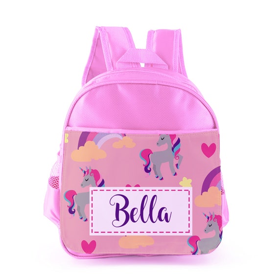 Personalised Magical Unicorn Girls Kids Drawstring Bag PE Swimming School Bag