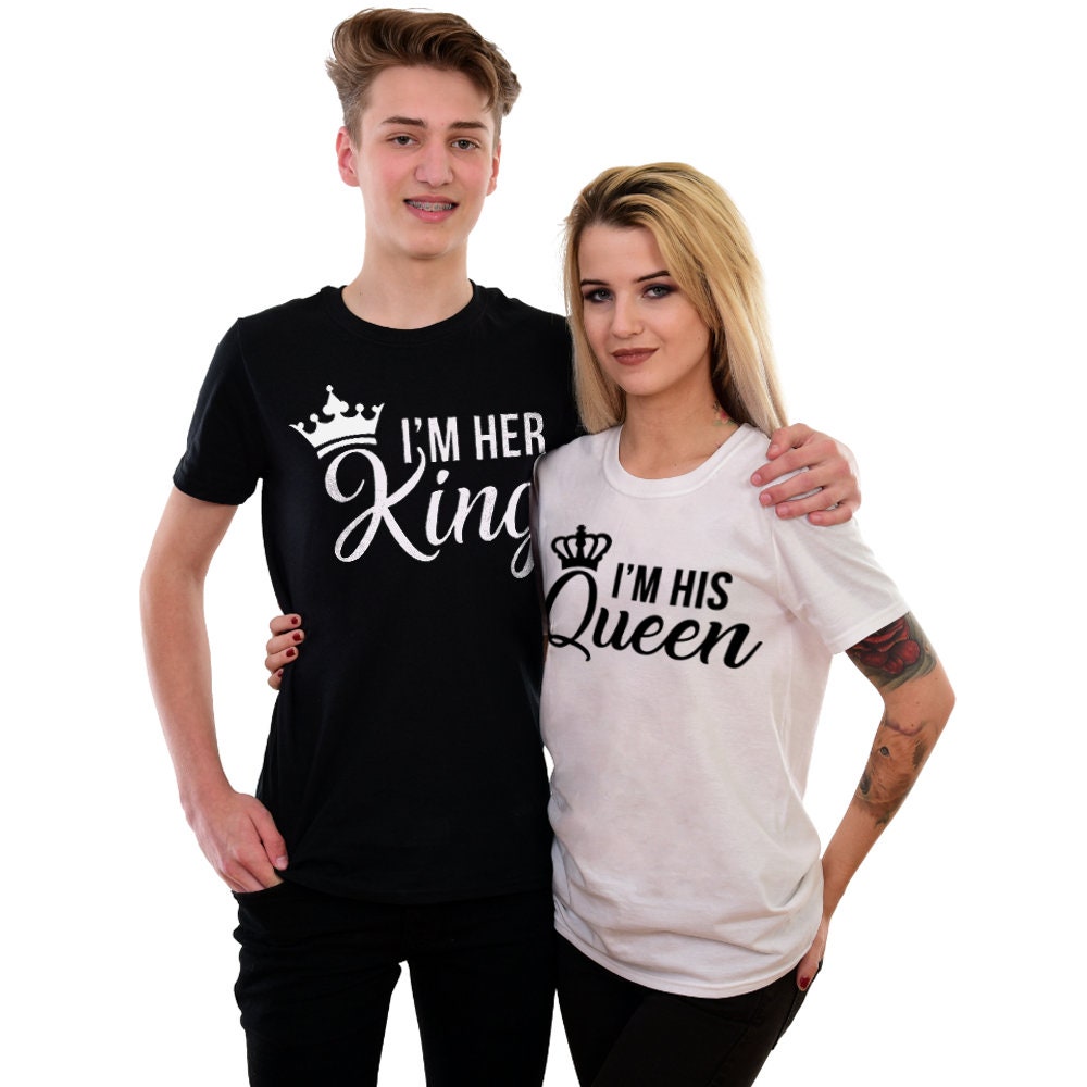 The King His Queen T Shirt Love Valentines Couple Husband Wife Wifey Boyfriend The King His Queen T Shirt Love Valentines Couple Husband Wife Wifey Boyfriend