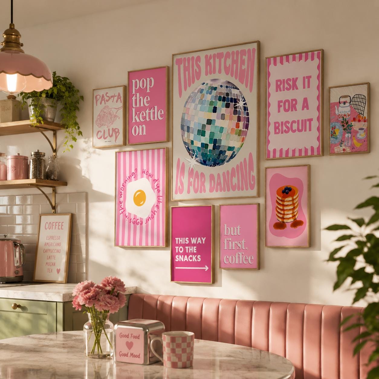 Maximalist Kitchen Decor