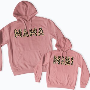 mommy and me matching hoodies