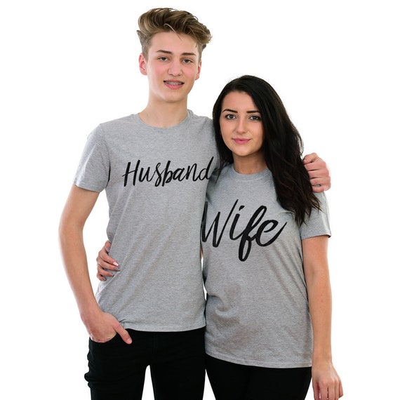 Husband wife t shirt Clearance