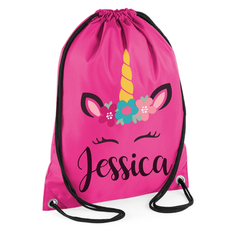unicorn swimming bag