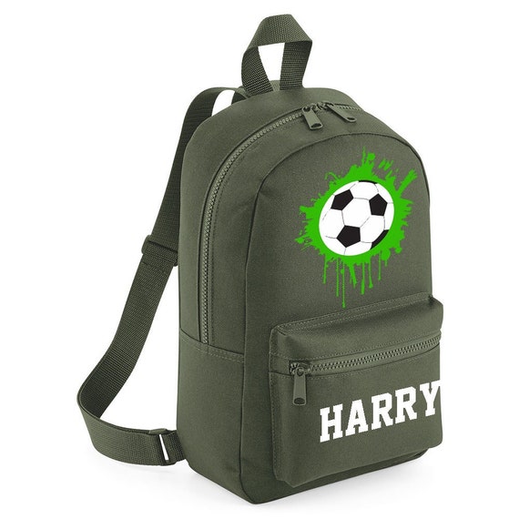 Personalised Football Backpack for School or Nursery, Toddler