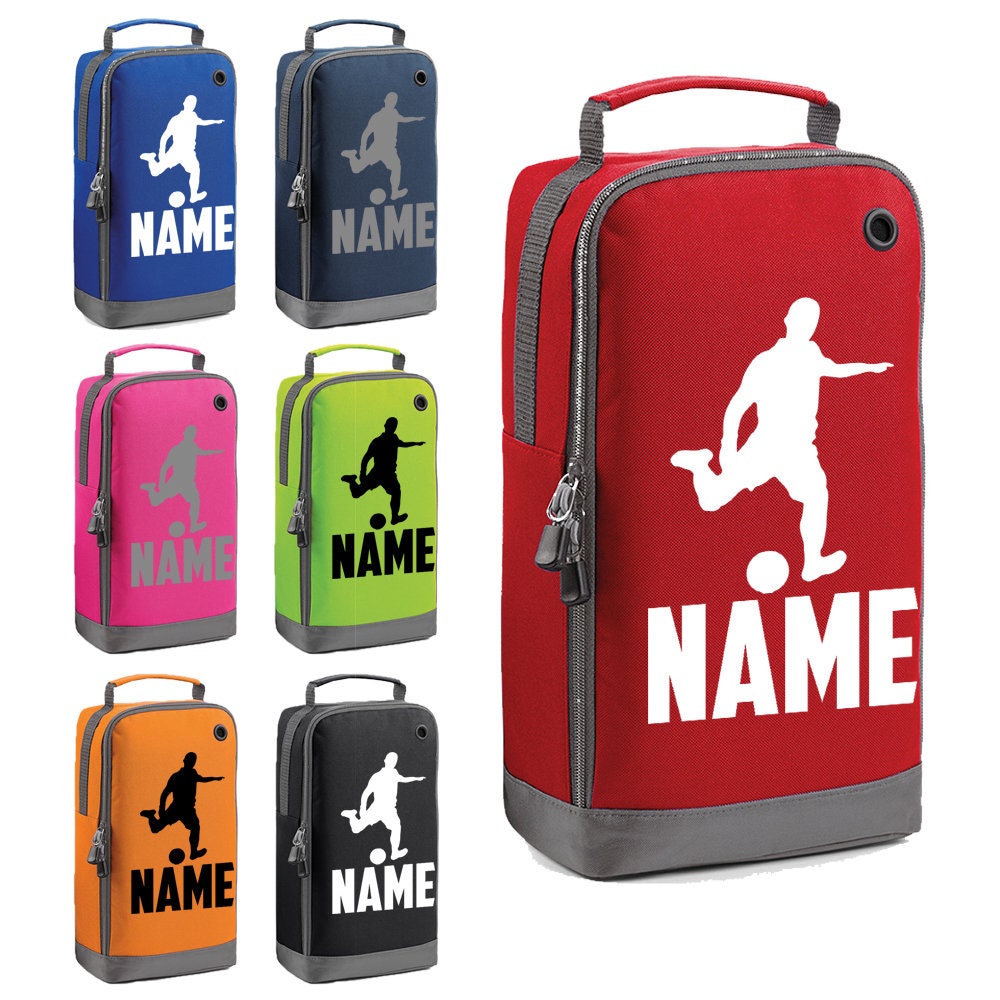 Absolutely Top Personalised Childrens Boot Bag Boys Football Rugby Kids Sports Footy PE Kit 
